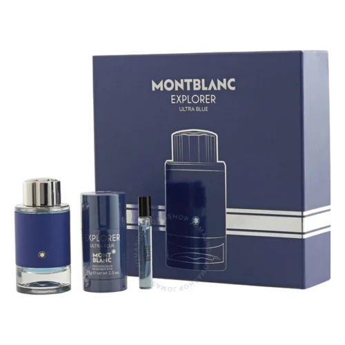 Mont Blanc Explorer Ultra Blue EDT - 100ML Gift Set