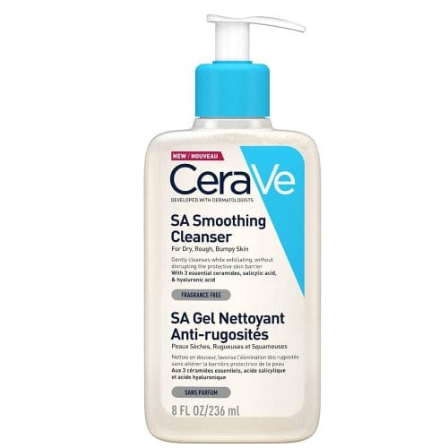 CeraVe SA Cleanser with Salicylic Acid, Hyaluronic - 236ML