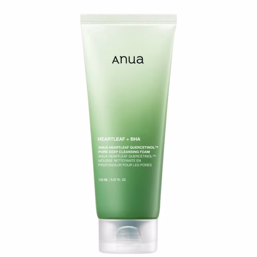 Anua Heartleaf + BHA Quercetinol Pore Deep Cleansing Foam - 150ML